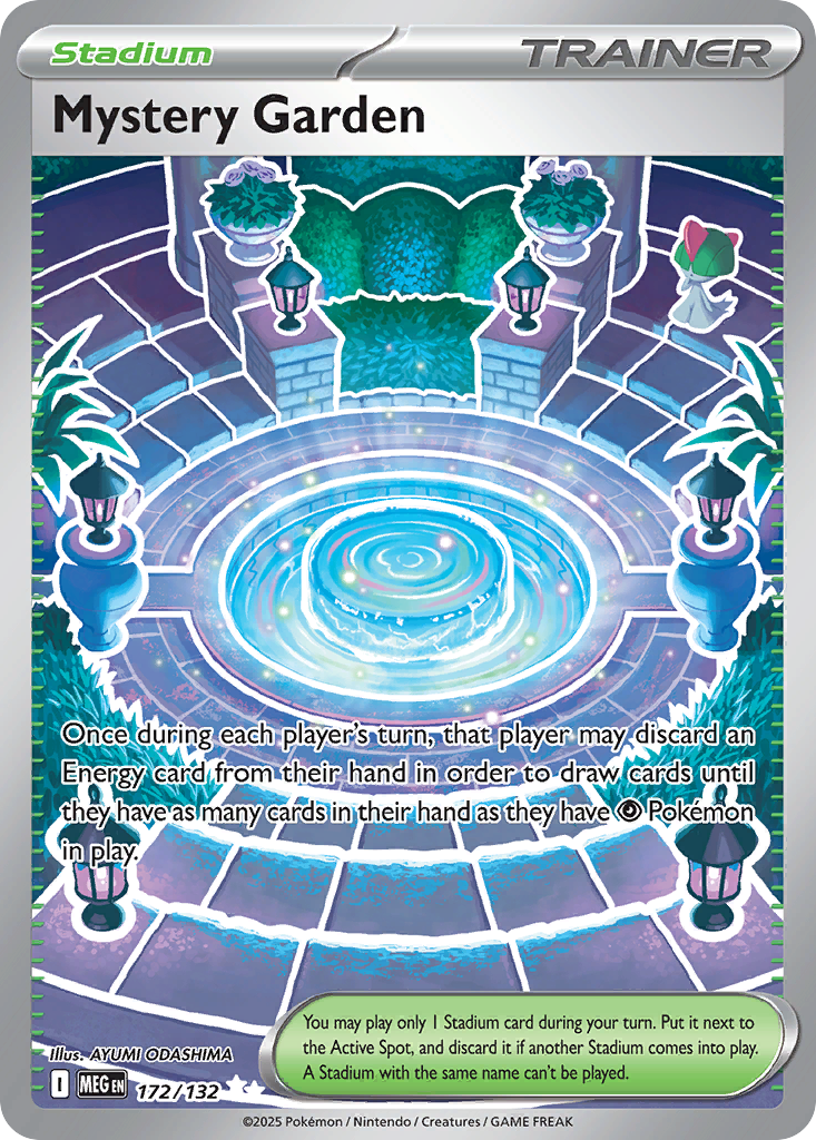 Mystery Garden 172/132 Ultra Rare - Mega Evolution