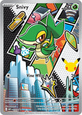 Snivy 049 Illustration Rare Black Star Promo - First Partner Collection Series 2