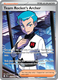 Team Rocket's Archer 223/182 Ultra Rare - Destined Rivals