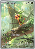 Chespin 087/086 Illustration Rare - Chaos Rising