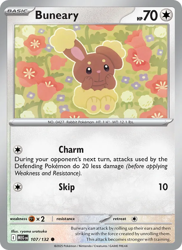 Buneary 107/132  - Mega Evolution