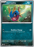 Carvanha 060/094 Reverse Holo - Phantasmal Flames