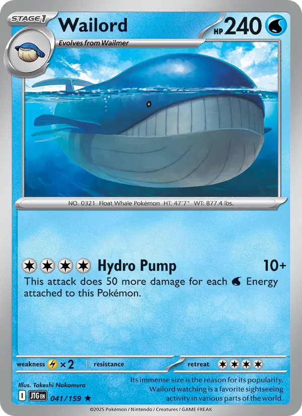 Wailord 041/159 Holo - Journey Together