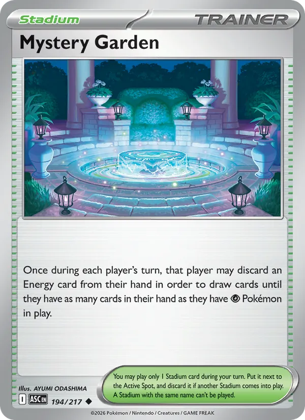 Mystery Garden 194/217  - Ascended Heroes