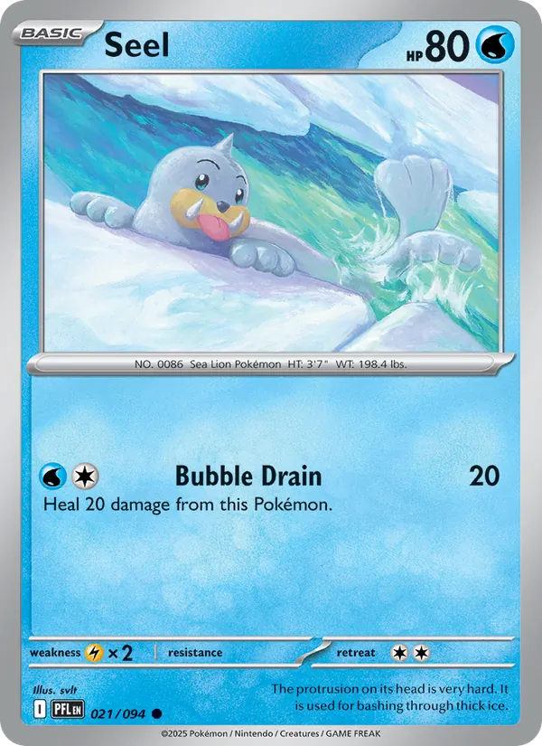 Seel 021/094 Reverse Holo - Phantasmal Flames