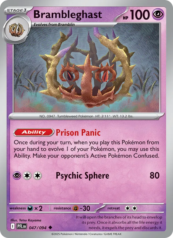 Brambleghast 047/094  - Phantasmal Flames