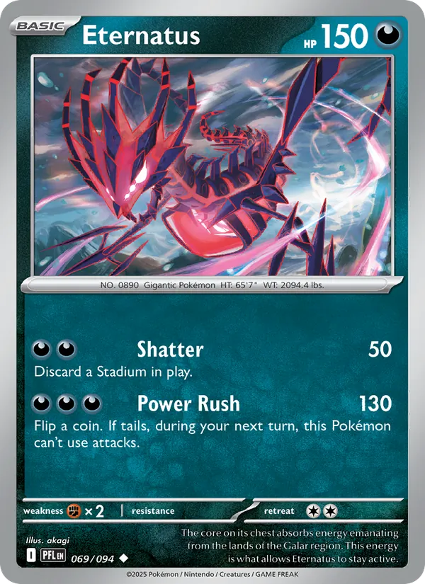 Eternatus 069/094  - Phantasmal Flames