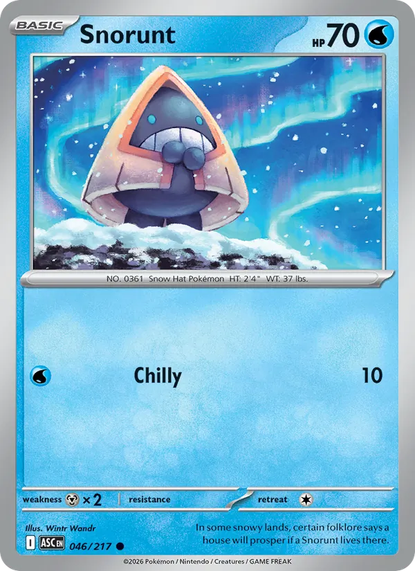 Snorunt 046/217  - Ascended Heroes