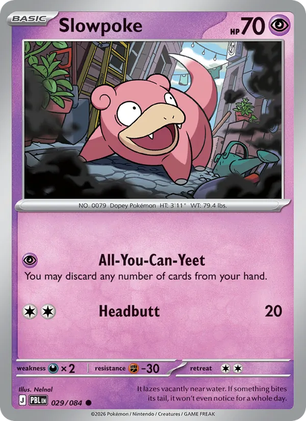 Slowpoke 029/084  - Pitch Black