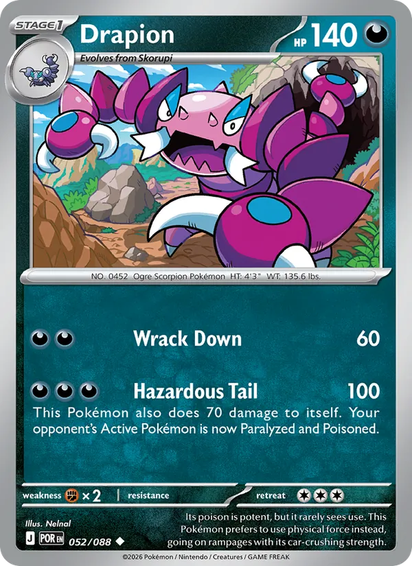 Drapion 052/088  - Perfect Order