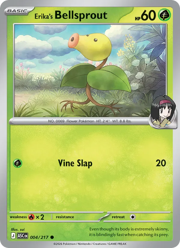 Erika's Bellsprout 004/217  - Ascended Heroes