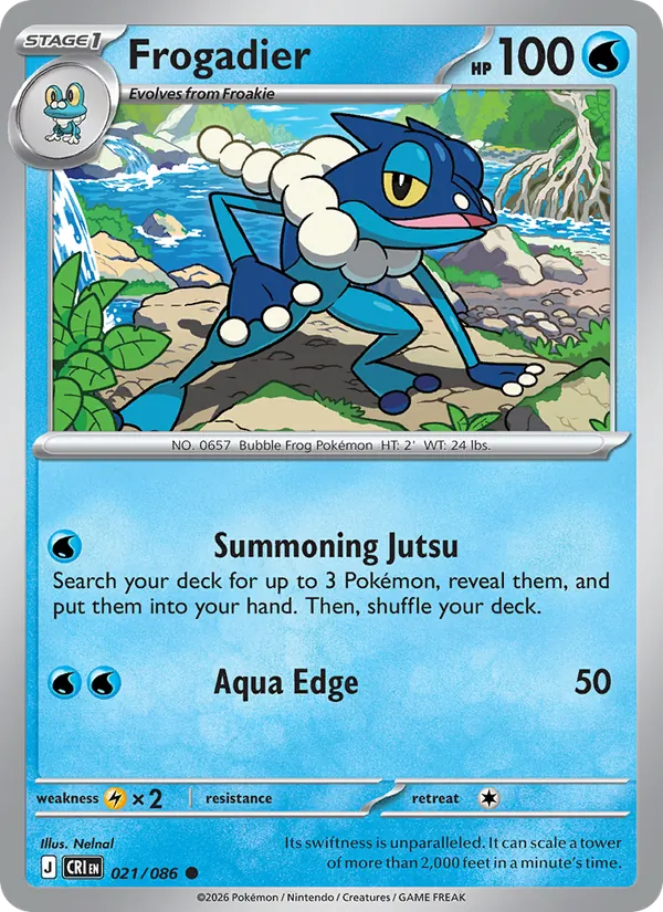 Frogadier 021/086  - Chaos Rising