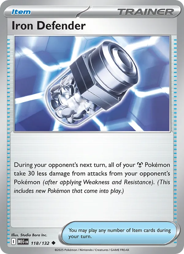 Iron Defender 118/132  - Mega Evolution