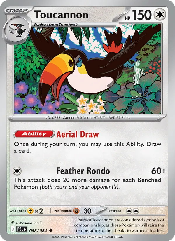 Toucannon 068/084  - Pitch Black