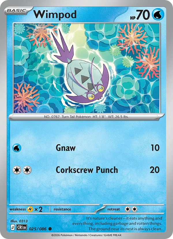 Wimpod 025/086  - Chaos Rising