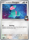 Team Rocket's Porygon 153/182 Reverse Holo - Destined Rivals