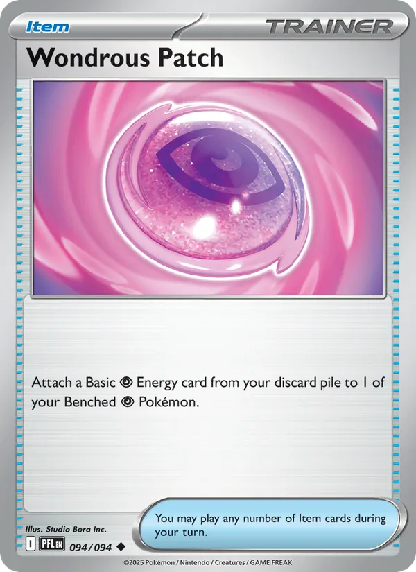 Wondrous Patch 094/094 Reverse Holo - Phantasmal Flames