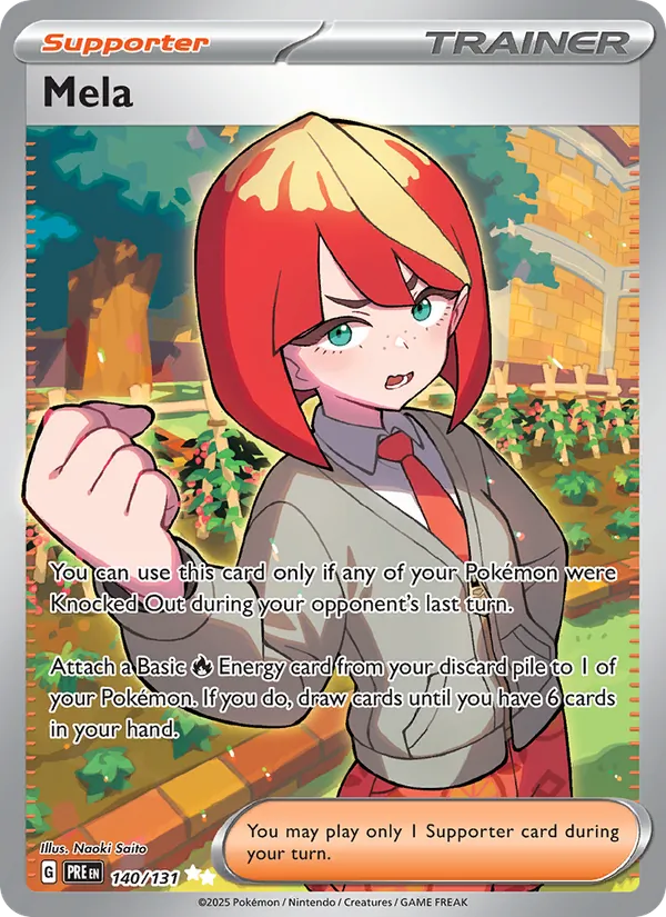 Mela 140/131 Ultra Rare - Prismatic Evolutions