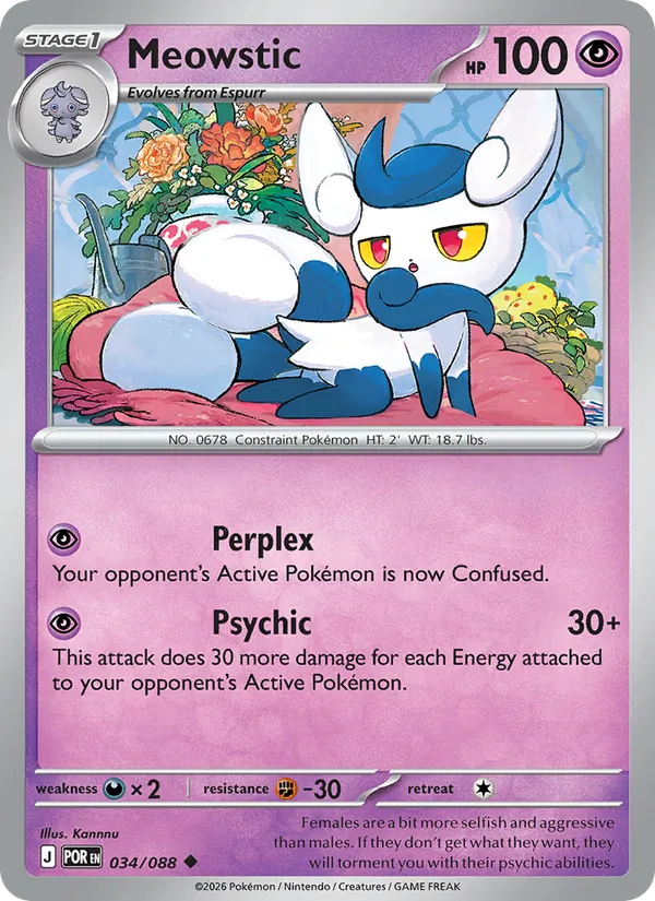Meowstic 034/088  - Perfect Order