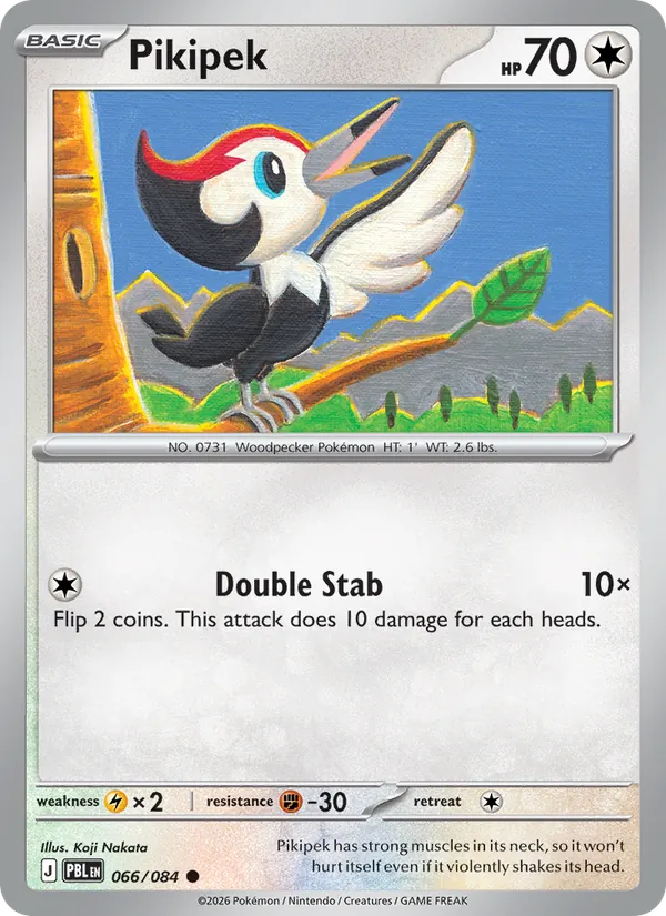 Pikipek 066/084  - Pitch Black