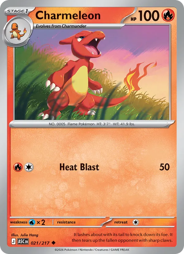 Charmeleon 021/217  - Ascended Heroes