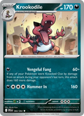 Krookodile 066/094 Reverse Holo - Phantasmal Flames