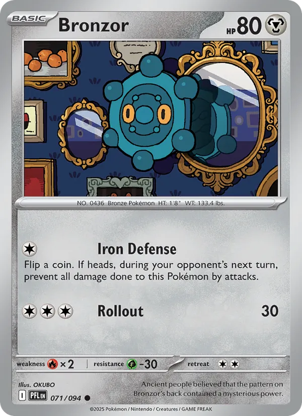 Bronzor 071/094  - Phantasmal Flames