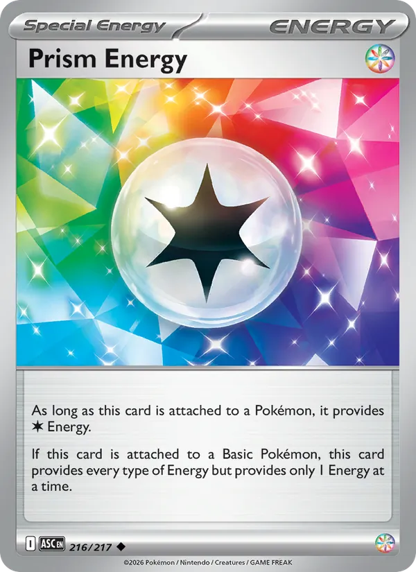 Prism Energy 216/217 Reverse Holo - Ascended Heroes