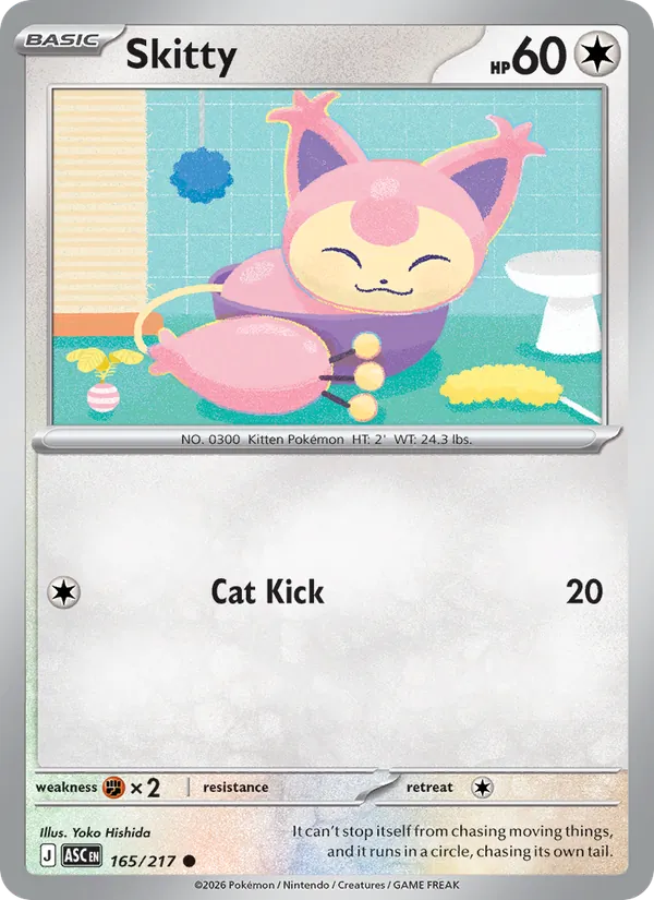 Skitty 165/217  - Ascended Heroes