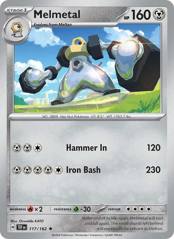 Melmetal 117/162 Holo - Temporal Forces