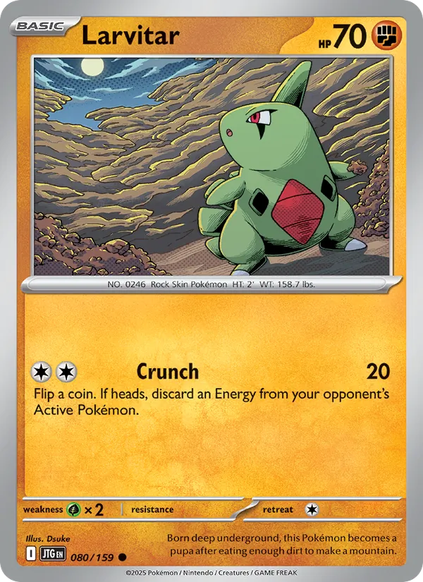 Larvitar 080/159  - Journey Together