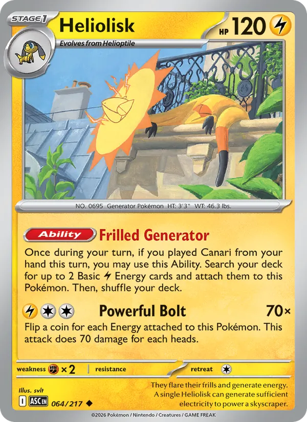 Heliolisk 064/217  - Ascended Heroes