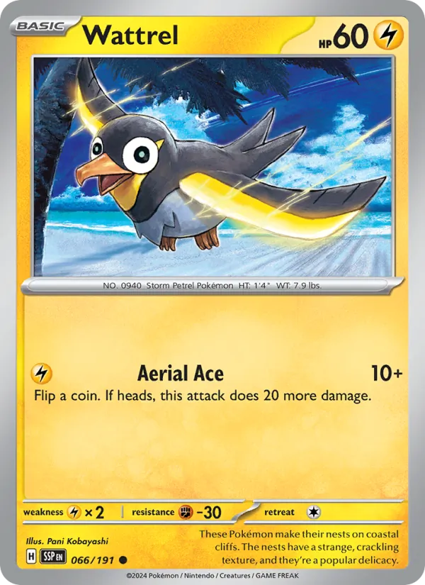 Wattrel 066/191  - Surging Sparks