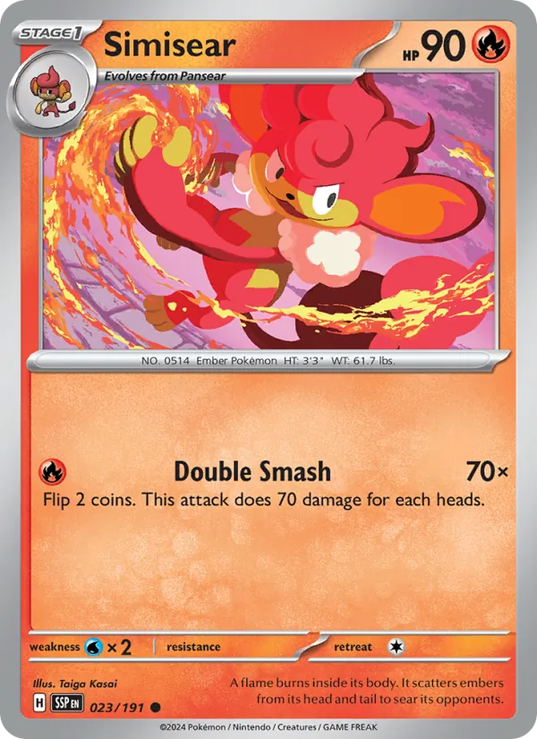Simisear 023/191  - Surging Sparks