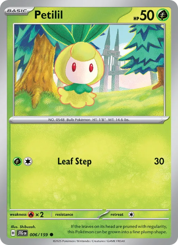 Petilil 006/159 Reverse Holo - Journey Together