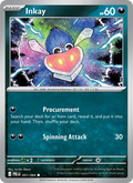 Inkay 051/084 Reverse Holo - Pitch Black