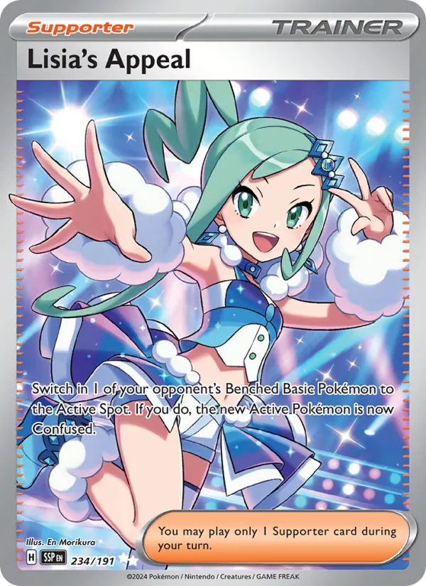 Lisia's Appeal 234/191 Ultra Rare - Surging Sparks
