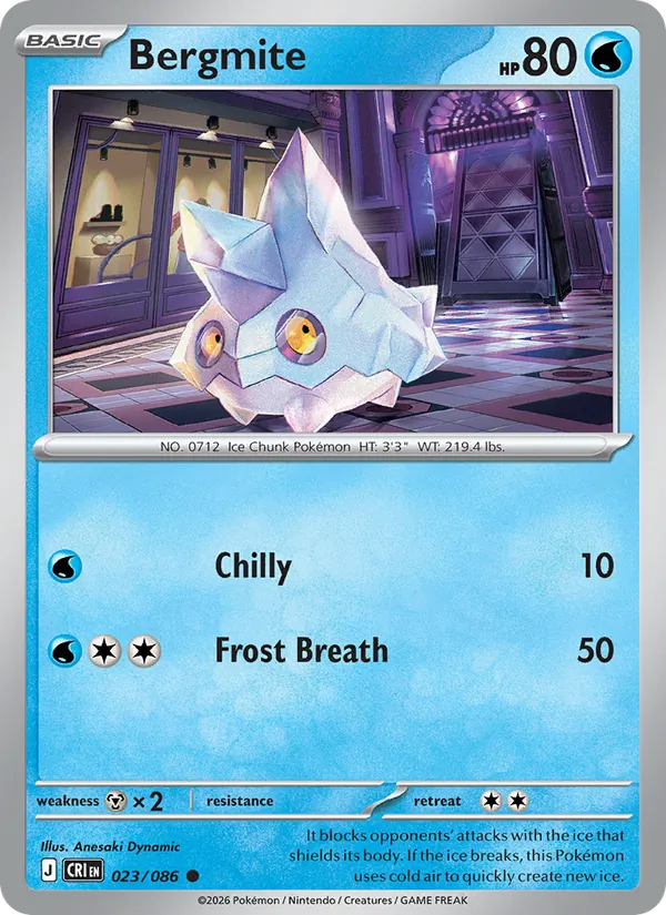 Bergmite 023/086  - Chaos Rising