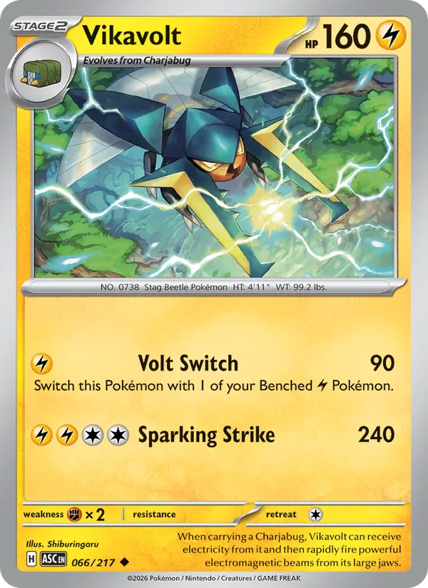 Vikavolt 066/217  - Ascended Heroes