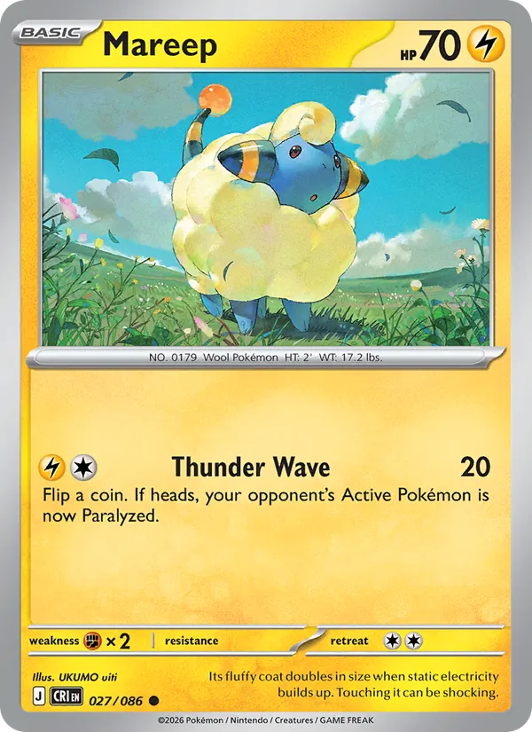 Mareep 027/086  - Chaos Rising