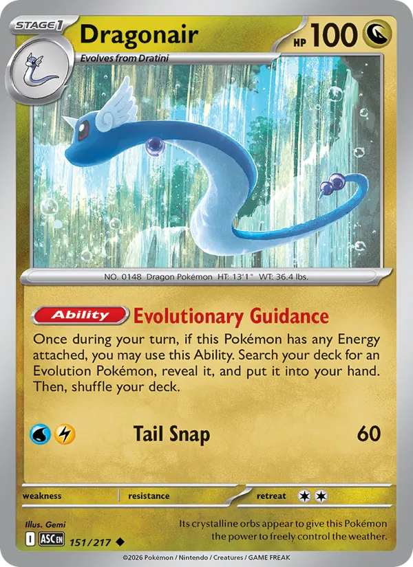 Dragonair 151/217  - Ascended Heroes