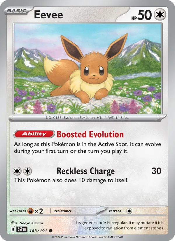 Eevee 143/191  - Surging Sparks