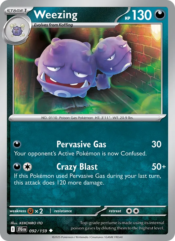 Weezing 092/159  - Journey Together