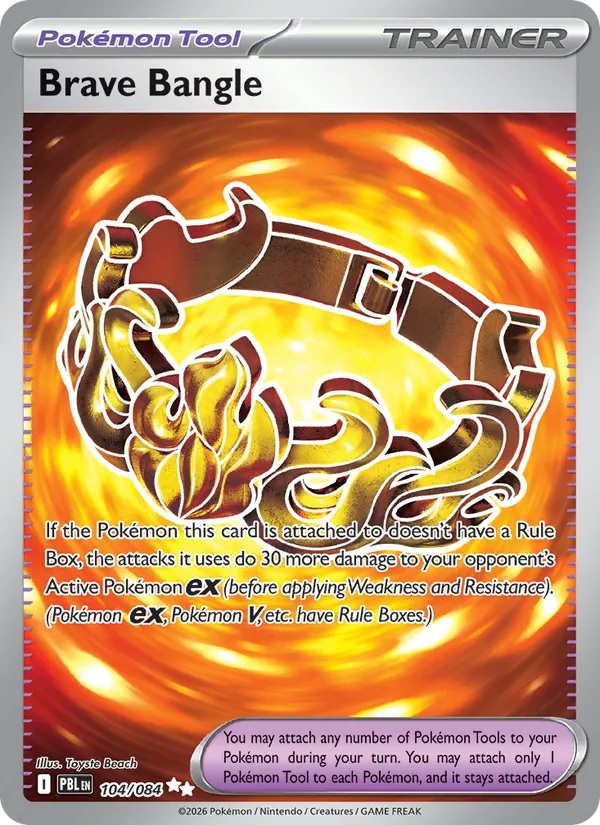 Brave Bangle 104/084 Ultra Rare - Pitch Black