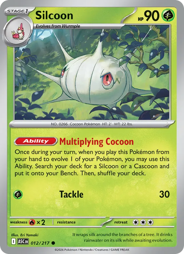 Silcoon 012/217  - Ascended Heroes