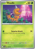 Weedle 001/086 Reverse Holo - Chaos Rising