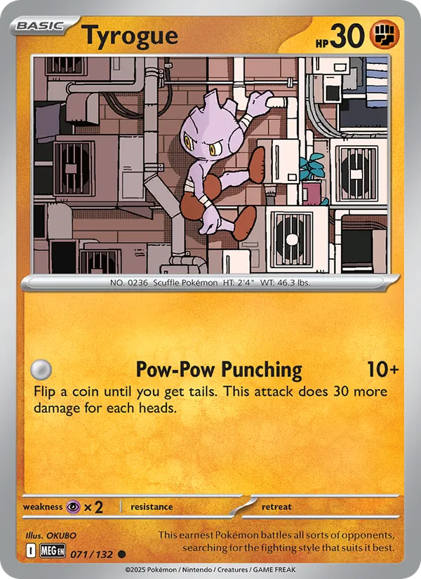 Tyrogue 071/132  - Mega Evolution