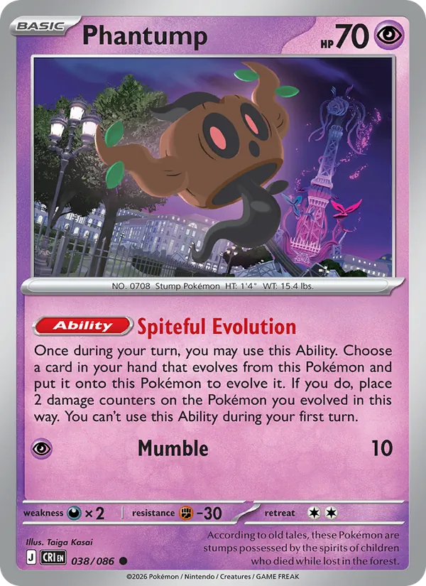 Phantump 038/086  - Chaos Rising