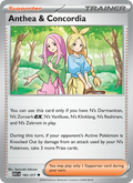Anthea & Concordia 182/217  - Ascended Heroes