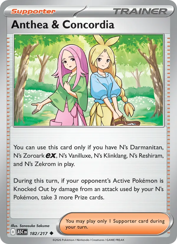 Anthea & Concordia 182/217  - Ascended Heroes